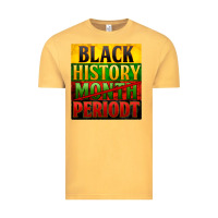 Vintage Mustard Black history month periodt Vintage Tee - Zillion Design Studio