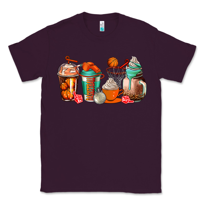 Basketball Coffee Cups Classic Tee by AdoDesignShop | Teevron