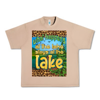 Burro what happens at the lake stays at the lake air freshener Urban Heavy Tee - HRA Design Shop