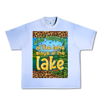 Grape Ice what happens at the lake stays at the lake air freshener Urban Heavy Tee - HRA Design Shop