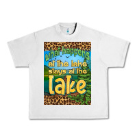 Lunar Rock what happens at the lake stays at the lake air freshener Urban Heavy Tee - HRA Design Shop