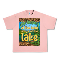 Salmon what happens at the lake stays at the lake air freshener Urban Heavy Tee - HRA Design Shop