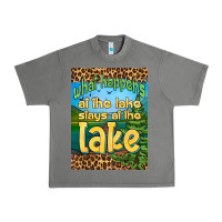 Tornado what happens at the lake stays at the lake air freshener Urban Heavy Tee - HRA Design Shop