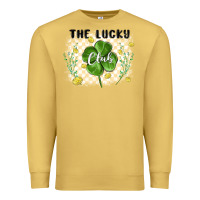 Antique Gold the lucky club Premium Sweatshirt - MaliasSmallBusiness