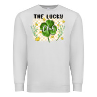 Dove Grey the lucky club Premium Sweatshirt - MaliasSmallBusiness
