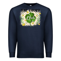 Navy the lucky club Premium Sweatshirt - MaliasSmallBusiness