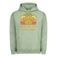 Pigment Oil Green Hold My Drink I Gotta Pet This Dog Urban Hoodie - Bettercallsaul