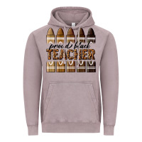 Vintage Zinc proud black teacher Vintage Hoodie - texasbilliewilder