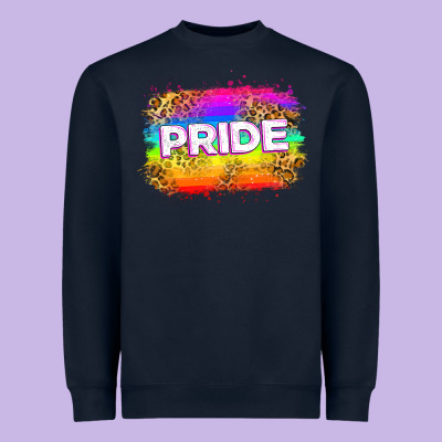 Pride Flag Heavyweight Sweatshirt Designed By Zillion Design Studio