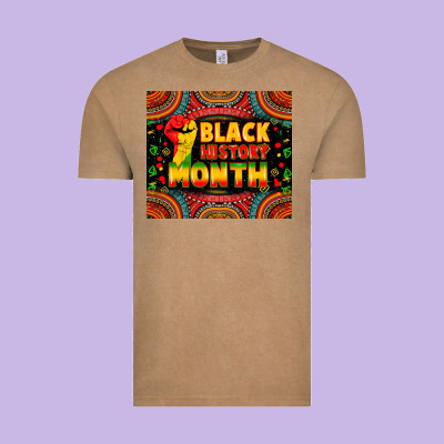 Black History Month Vintage Tee Designed By Zillion Design Studio
