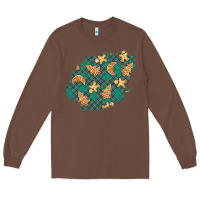 Chestnut christmas gingerbread cookies patch Long Sleeve Tee - BundleAndBundleShop