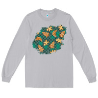 Moon Dust christmas gingerbread cookies patch Long Sleeve Tee - BundleAndBundleShop