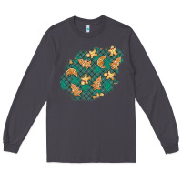 Smoke christmas gingerbread cookies patch Long Sleeve Tee - BundleAndBundleShop