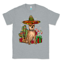 Heather Grey Chihuahua Christmas Classic Tee - JahusDesignShop