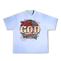 Grape Ice This is god country 4th of july Urban Heavy Tee - CowGirlArtShop