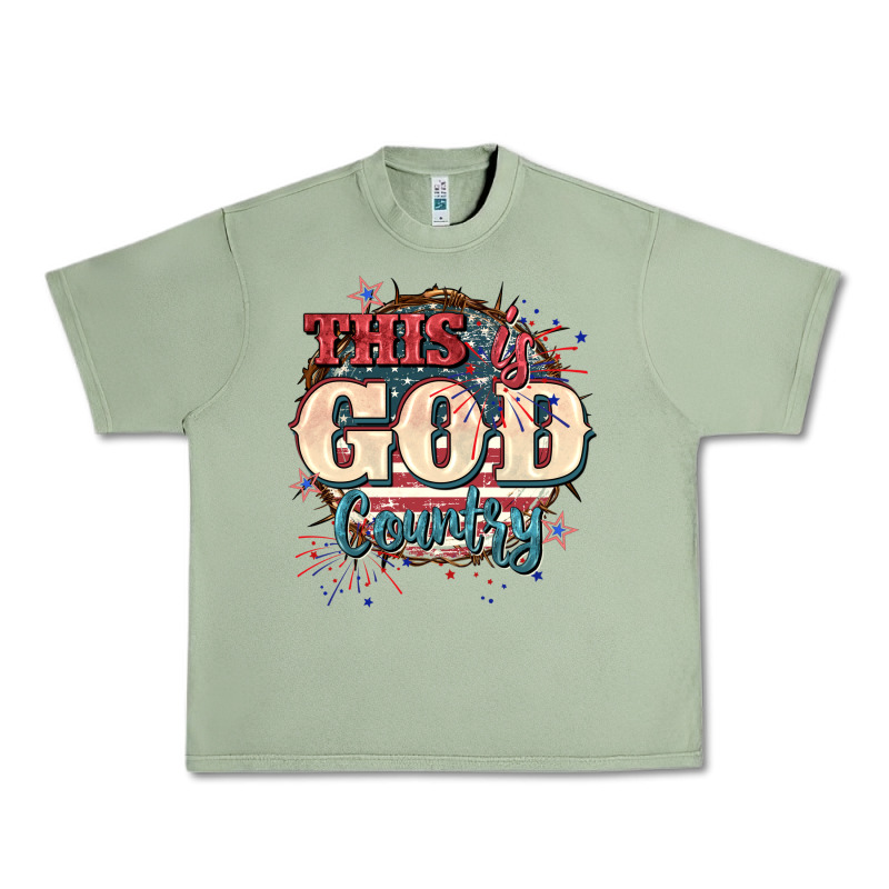 This Is God Country 4th Of July Urban Heavy Tee by CowGirlArtShop | Teevron