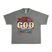Tornado This is god country 4th of july Urban Heavy Tee - CowGirlArtShop