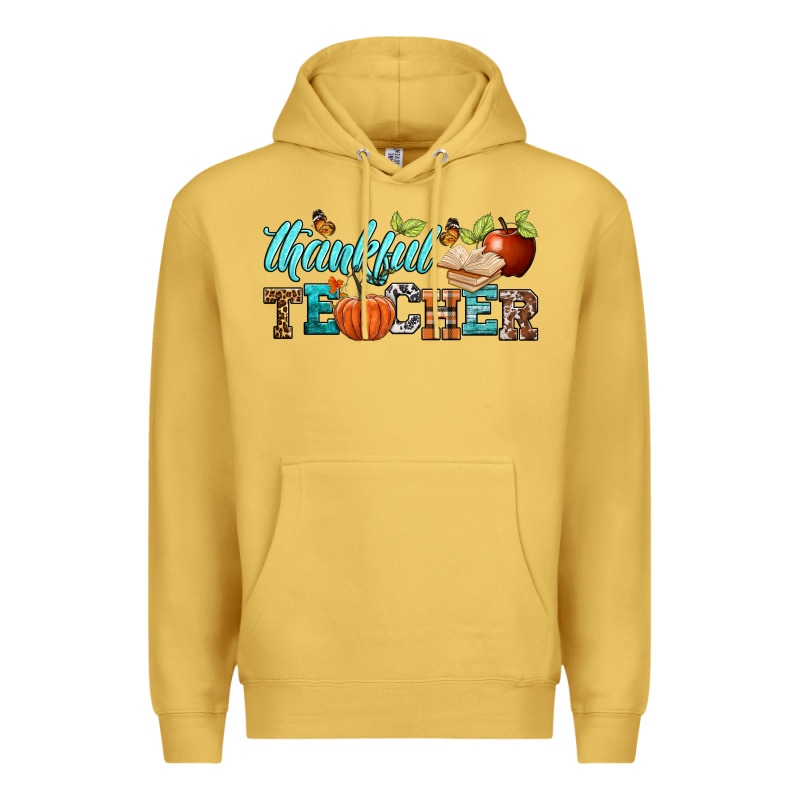 Thankful Teacher Premium Hoodie by BundleAndBundleShop | Teevron