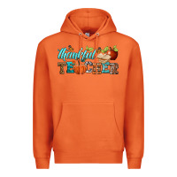 Carrot thankful teacher Premium Hoodie - BundleAndBundleShop