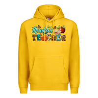 Lemon thankful teacher Premium Hoodie - BundleAndBundleShop