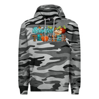 Slate Camo thankful teacher Premium Hoodie - BundleAndBundleShop