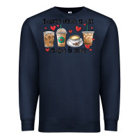 Navy beauty comes in all shapes and sizes coffee Premium Sweatshirt - MaliasSmallBusiness