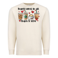 Sandshell beauty comes in all shapes and sizes coffee Premium Sweatshirt - MaliasSmallBusiness
