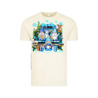 Vintage Arctic snowman gnome truck Vintage Tee - texasbilliewilder