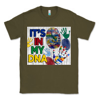 Army Green it's in my dna tumbler Classic Tee - BundleAndBundleShop