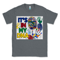 Charcoal Heather it's in my dna tumbler Classic Tee - BundleAndBundleShop