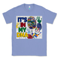 Colony Blue it's in my dna tumbler Classic Tee - BundleAndBundleShop