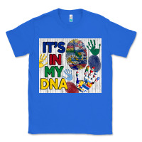 True Royal it's in my dna tumbler Classic Tee - BundleAndBundleShop