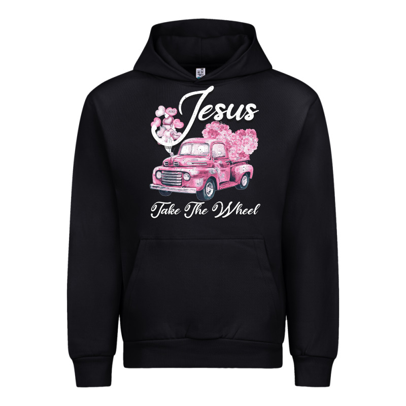 Leopard Floral Pink Car Jesus Take The Wheel Urban Hoodie by Bettercallsaul | Teevron