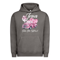 Pigment Tornado Leopard Floral Pink Car Jesus Take The Wheel Urban Hoodie - Bettercallsaul