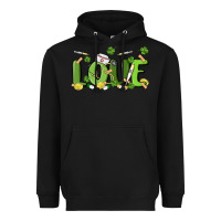 Black st patricks love nurse Heavyweight Hoodie - MaliasSmallBusiness