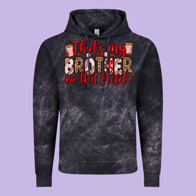 That S My Brother On That Field Vintage Hoodie Designed By Zillion Design Studio