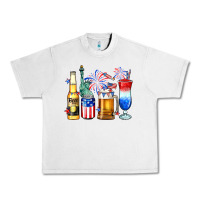 Lunar Rock 4th of July American drinks Urban Heavy Tee - Neo Western