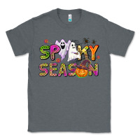 Charcoal Heather spooky season Classic Tee - AdoDesignShop