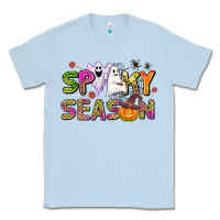 Dusty Blue spooky season Classic Tee - AdoDesignShop