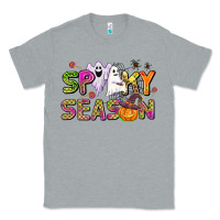 Heather Grey spooky season Classic Tee - AdoDesignShop