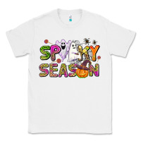 White spooky season Classic Tee - AdoDesignShop