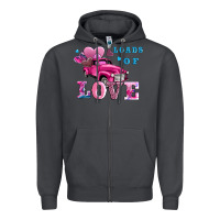 Smoke loads of love wıth truck Zipper Hoodie - AdoDesignShop