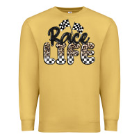 Antique Gold race life Premium Sweatshirt - MaliasSmallBusiness