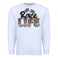 White race life Premium Sweatshirt - MaliasSmallBusiness