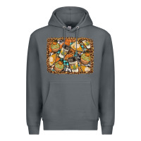 Rock autumn distressed background Premium Hoodie - BundleAndBundleShop