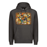 Smoke autumn distressed background Premium Hoodie - BundleAndBundleShop