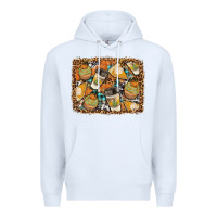 White autumn distressed background Premium Hoodie - BundleAndBundleShop