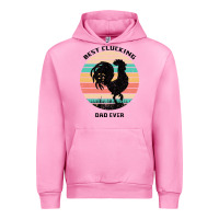 Fuchsia Pink Best Clucking Dad Ever Urban Hoodie - Bettercallsaul