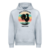 Heather Grey Best Clucking Dad Ever Urban Hoodie - Bettercallsaul