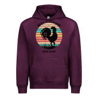 Mauve Wine Best Clucking Dad Ever Urban Hoodie - Bettercallsaul